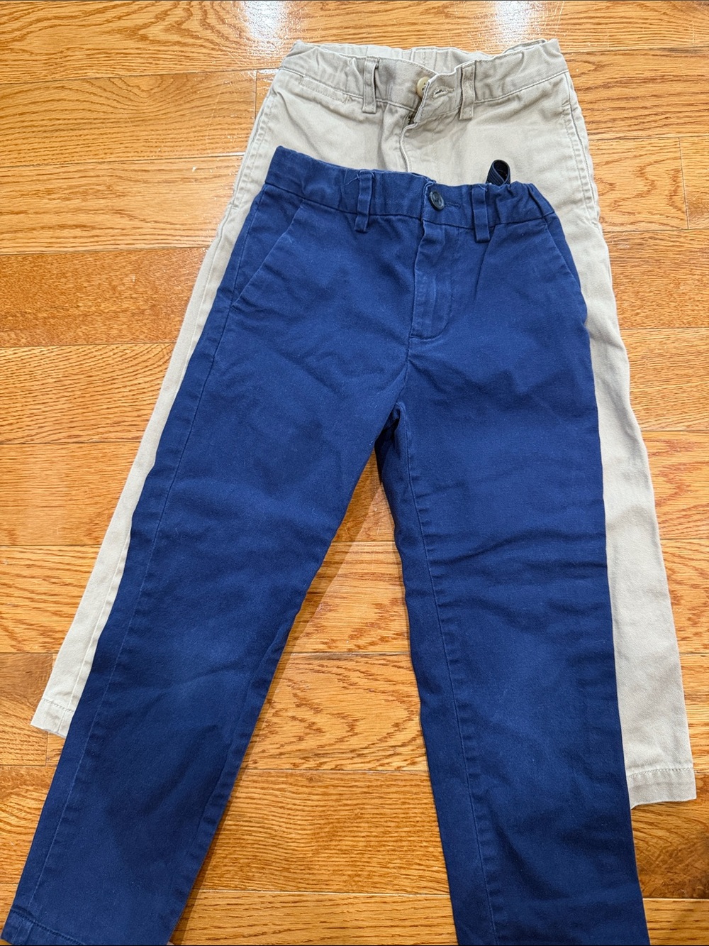 Polo by Ralph Lauren Boys Navy and Khaki Stretch Chinos